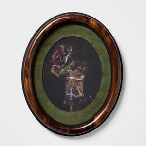 Studio McGee Oval Frame Wall Art 9” x 11”